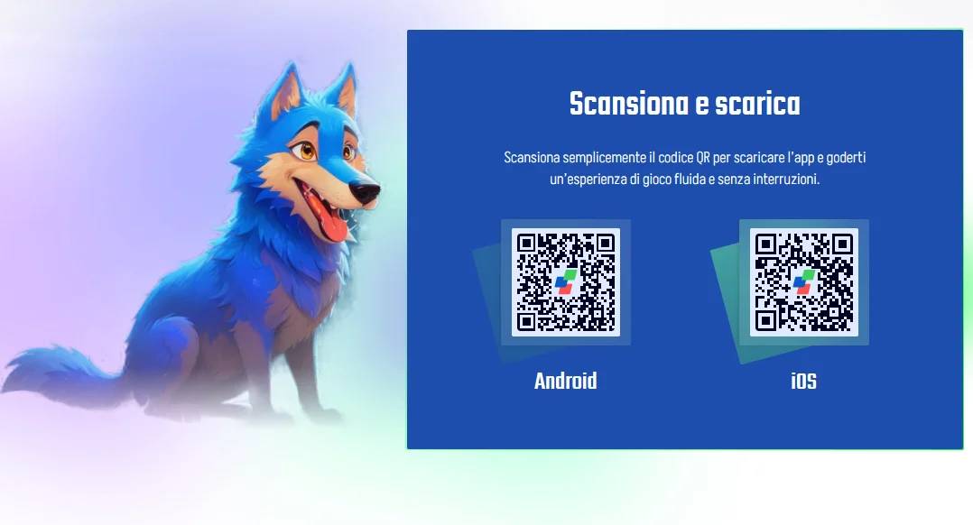 Primi cinque minuti nell'app Winnita con schermata di login e registrazione, schede di navigazione principali per casinò, sport, account e promozioni